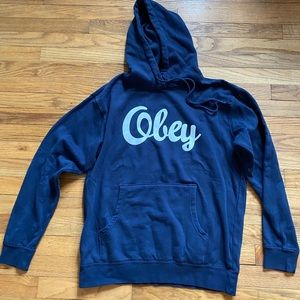 Obey men’s hoodie size small